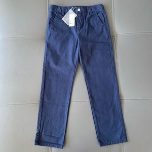 Jacadi Boys Navy Blue Slacks Pants Chinos